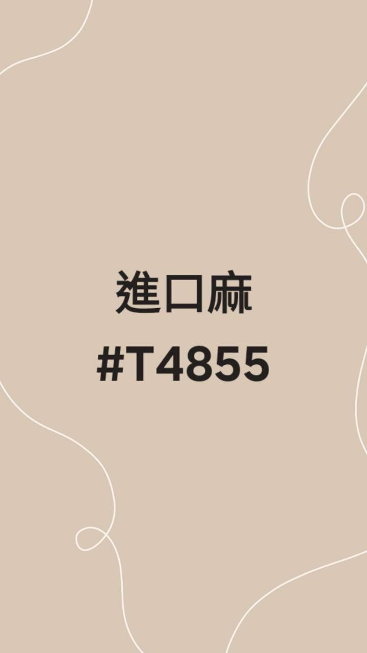 進口麻T4855